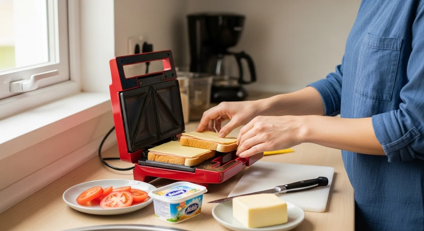 Torradeira prática para uso doméstico